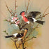 Vintage Birds Painting Kit